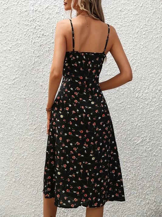 Vestido Floral Feminino Praia & Verão